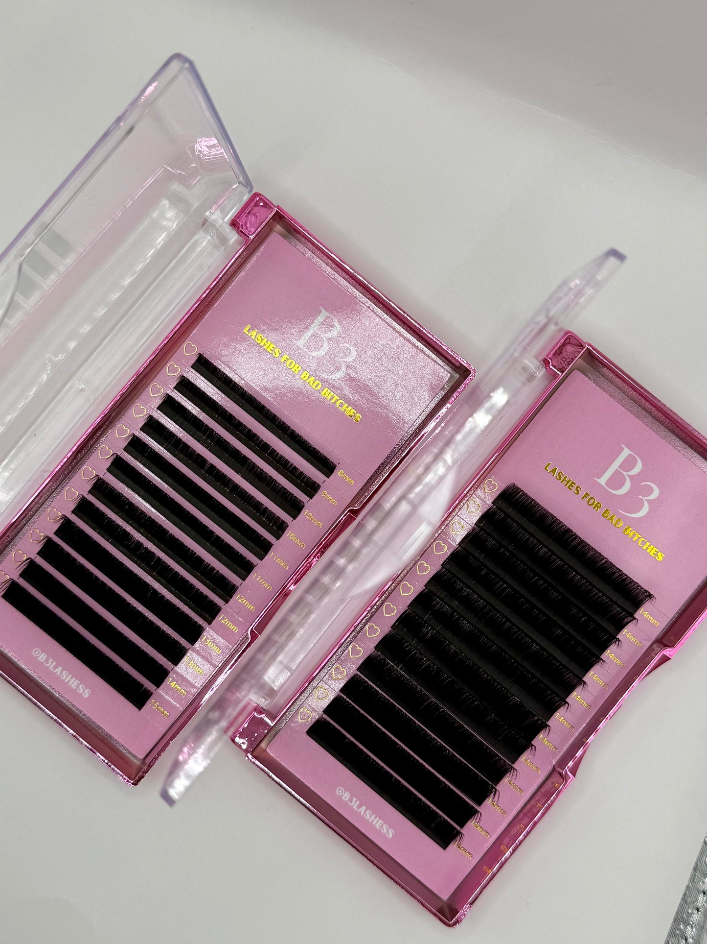 .05 Lux Lash Trays - Single Lengths